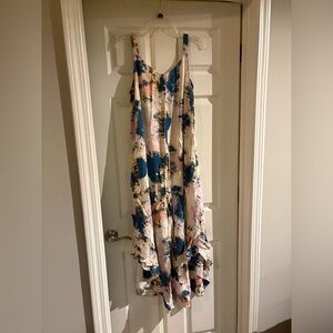 Cato Multicolor Abstract Maxi Sleeveless Romper